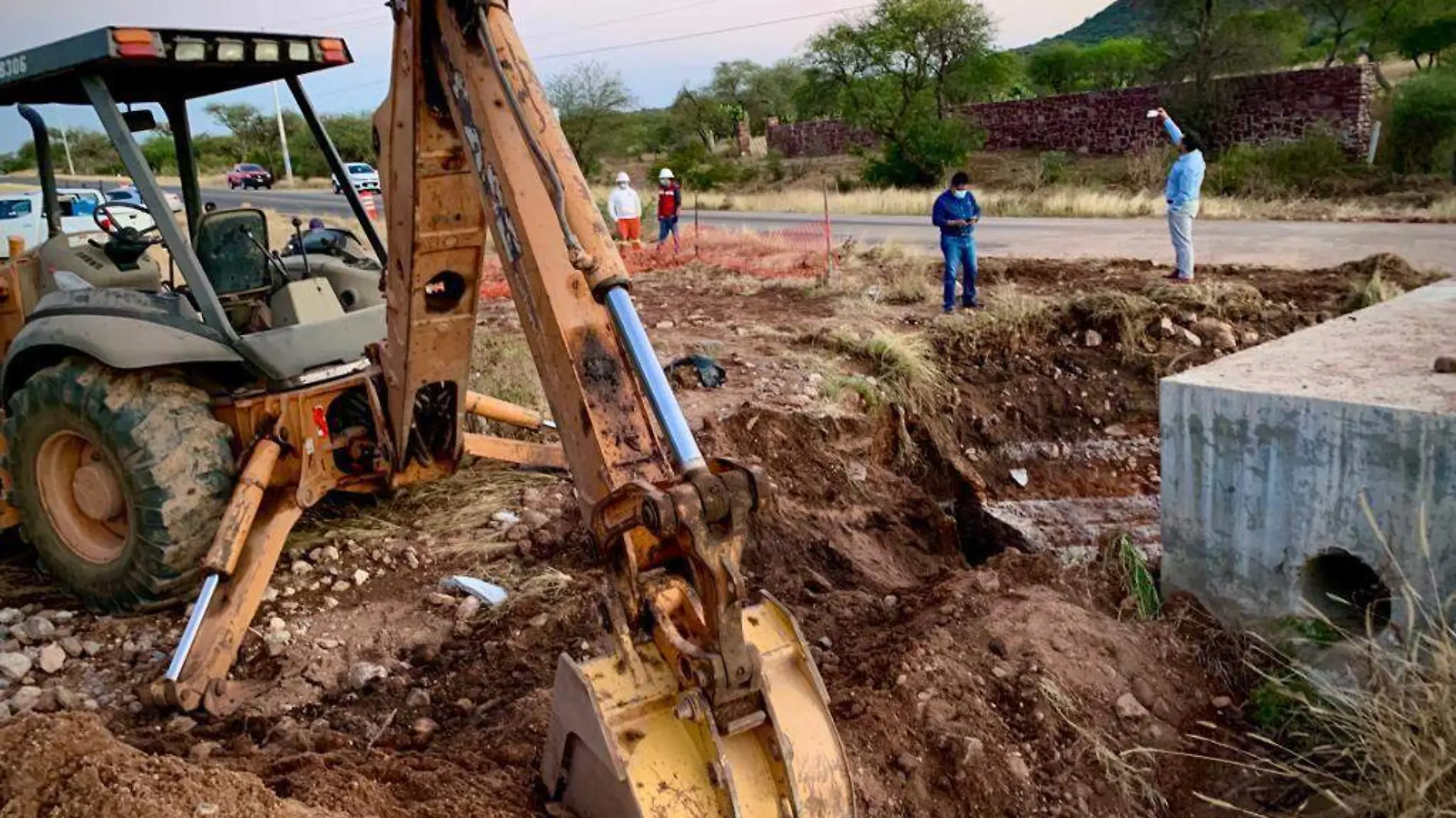 acuaducto de el realito El Realito reparaciones